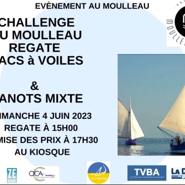 Challenge du Moulleau regate bacs à voile & canots mixte